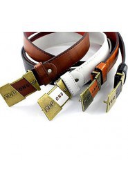 Men Waist Belt,Work/ Casual Alloy/ Leather All Seasons