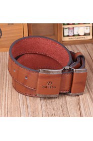 Men PU Waist Belt,Party/ Work/ Casual Alloy All Seasons