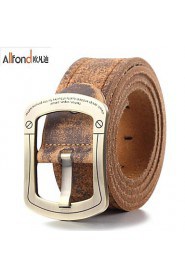 Men Vintage/Cute/Party/Work/Casual Alloy/Leather Calfskin Buckle/Waist Belt 1520-002