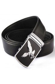 Men Party/Work/Casual Alloy/Leather Calfskin Waist Belt PZD4025-05