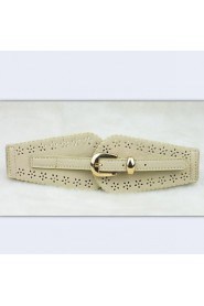 Women Wide Belt,Casual Leather All Seasons