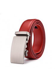 Colors Ratchet Belt Luxurious Genuine Leather