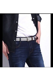 Unisex Canvas Waist Belt,Vintage/ Party/ Work/ Casual Alloy D6B1P513