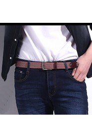 Unisex Canvas Waist Belt,Vintage/ Party/ Work/ Casual Alloy D6B1P513