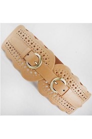 Women Wide Belt,Casual Leather All Seasons