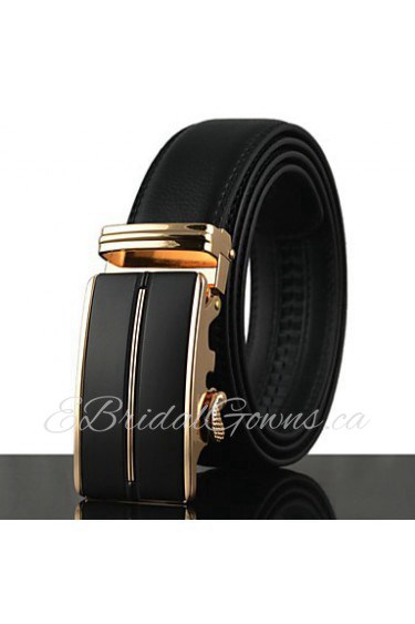 Men Leather Waist Belt,Vintage/ Party/ Work/ Casual Alloy/ Leather All Seasons