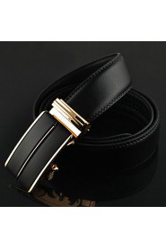 Men Leather Waist Belt,Vintage/ Party/ Work/ Casual Alloy/ Leather All Seasons