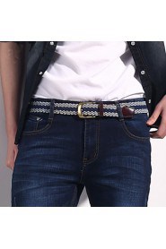 Unisex Canvas Waist Belt,Vintage/ Party/ Work/ Casual Alloy D6B1P514