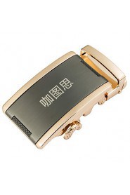 New Mens Fashion Business Casual Style Ratchet Belt Buckle 3.5cm Width 4-10