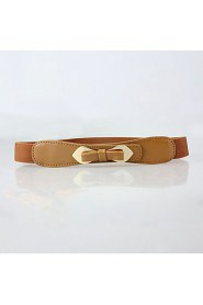 Women Skinny Belt,Cute/ Casual Leather All Seasons