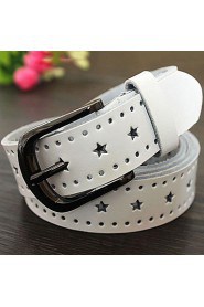 Women Calfskin Waist Belt,Vintage/ Casual Alloy All Seasons