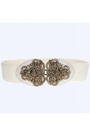 Women Wide Belt,Vintage Alloy All Seasons