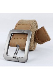 Men Canvas Waist Belt,Work/ Casual Alloy All Seasons