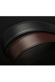 Men Wide Belt,Work/ Casual Leather All Seasons