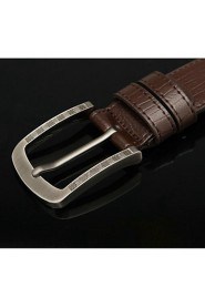 Men Wide Belt,Work/ Casual Leather All Seasons