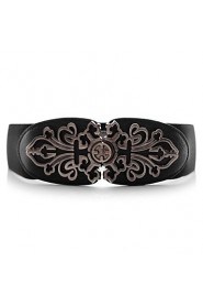 Women Wide Belt,Vintage/ Cute/ Party/ Work/ Casual Alloy All Seasons