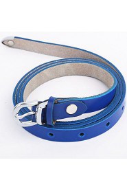 Women Calfskin Skinny Belt,Cute/ Casual Alloy All Seasons