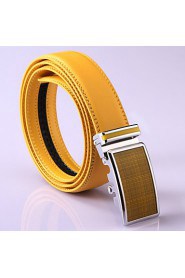 Unisex Casual/Party/Work Calfskin Waist Belt PZD4061-15