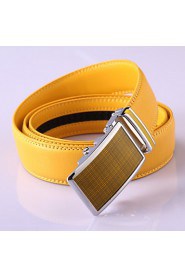 Unisex Casual/Party/Work Calfskin Waist Belt PZD4061-15