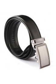 Men Party/Work/Casual Alloy/Leather Calfskin Waist Belt PZD4041-04