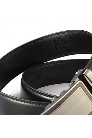 Men Party/Work/Casual Alloy/Leather Calfskin Waist Belt PZD4041-04