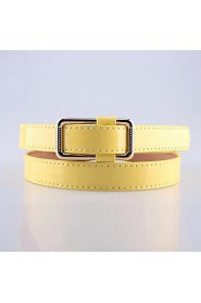 Women Skinny Belt,Cute/ Casual Alloy/ Leather All Seasons