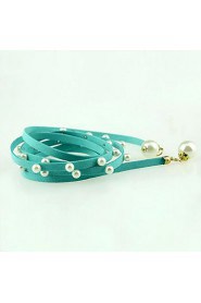 Women Skinny Belt,Cute/ Casual Pearl/ Leather All Seasons