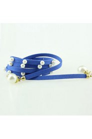 Women Skinny Belt,Cute/ Casual Pearl/ Leather All Seasons