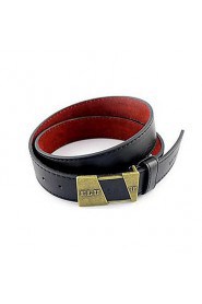 Men Waist Belt,Work/ Casual Alloy/ Leather All Seasons