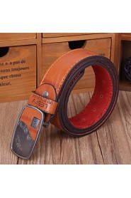 Men PU Waist Belt,Party/ Work/ Casual Alloy All Seasons