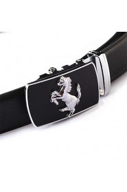 Men Party/Work/Casual Alloy/Leather Calfskin Waist Belt PZD4025-12