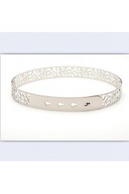 Women Wide Belt,Casual Alloy All Seasons