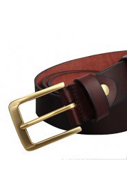 Men Party/Work/Casual Calfskin Buckle/Waist Belt PZK401102