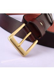 Men Party/Work/Casual Calfskin Buckle/Waist Belt PZK401102