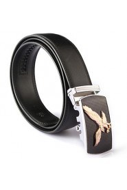 Men Party/Work/Casual Alloy/Leather Calfskin Waist Belt PZD4025-07