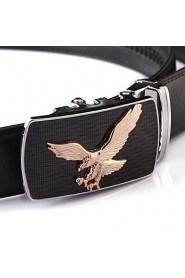 Men Party/Work/Casual Alloy/Leather Calfskin Waist Belt PZD4025-07