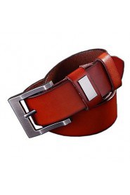 Men Buckle/ Waist Belt,Vintage/ Party/ Work/ Casual Alloy/ Leather All Seasons