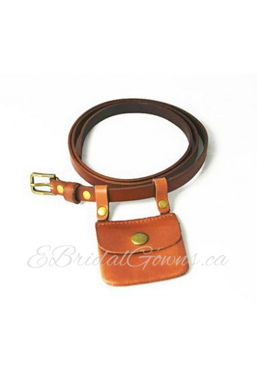 Women Waist Belt,Vintage/ Party/ Casual Leather All Seasons