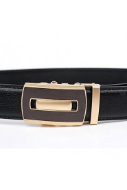 Men Buckle/ Waist Belt,Vintage/ Party/ Work/ Casual Alloy/ Leather All Seasons