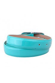 Women's Leather Pin Buckle Belt