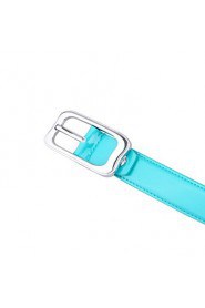 Women's Leather Pin Buckle Belt