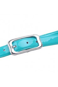 Women's Leather Pin Buckle Belt