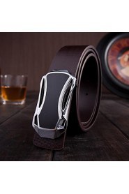 Men Waist Belt/ Wide Belt,Vintage/ Party/ Work/ Casual Alloy/ Leather All Seasons