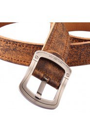 Men Vintage/Cute/Party/Work/Casual Alloy/Leather Calfskin Buckle/Waist Belt 1520-001