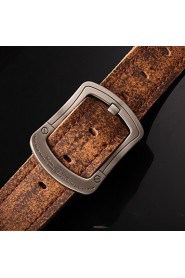 Men Vintage/Cute/Party/Work/Casual Alloy/Leather Calfskin Buckle/Waist Belt 1520-001