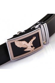 Men Party/Work/Casual Alloy/Leather Calfskin Waist Belt PZD4025-08