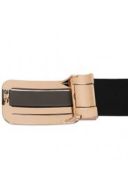 Men New Black Belt Fashion Business Casual Style Genuine Leather 3.3cm Width (4)