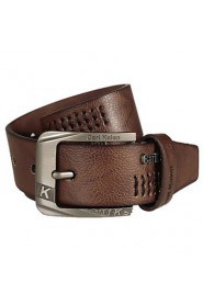 Men Buckle/ Waist Belt,Work/ Casual Leather All Seasons