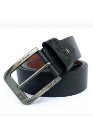 Men Buckle/ Waist Belt,Work/ Casual Leather All Seasons