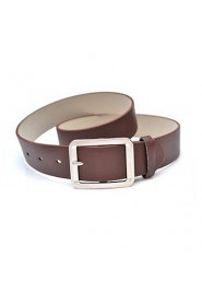 Unisex Buckle,Casual Leather All Seasons